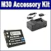Pentax Optio M30 Digital Camera Accessory Kit includes: SDDLi63 Battery, SDM-167 Charger