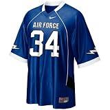Nike Air Force Falcons #34 Royal Blue Replica Football Jersey