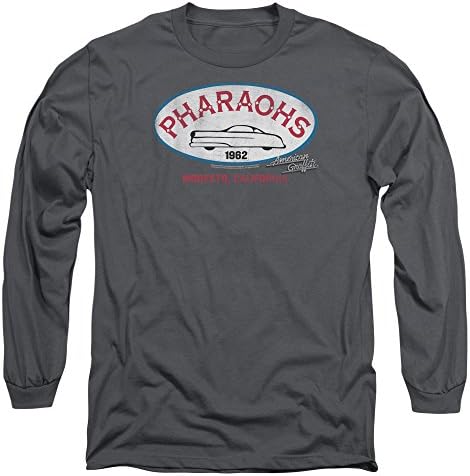 American Graffiti 1973 Comedy Movie Pharaohs Adult Long Sleeve T-Shirt
