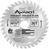 Freud TK001 Avanti 4-3/8-Inch 36 Tooth FTG Trim Saw Blade with 5/8-Inch Arbor