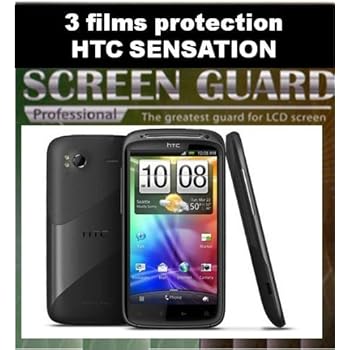 HTC Sensation Lot de 3 films protection écran [Appareils électroniques]