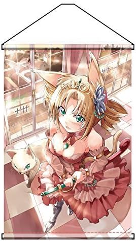 Japan Official Charama Long Wall Scroll - Fairy Tale Story Series "Watashi no Ohimesama" My Princess Illusted by Bibi Poster Table Cloth Home Decor Art Animal Furry Fox Ear Cosplay
