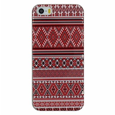 Joyous Folk Style Pattern PC Hard Back Cover Case for iPhone 5/5S