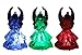 Brightpik - Set of 3 LED Battery Operated Color Changing Angels
