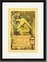 Black Framed/Matted Print 17x23, Public Company for Incandescent Lighting by Gas