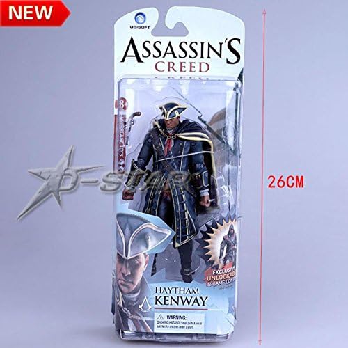 Cool 7" NECA Assassin's Creed 4 Haytham Kenway Boxed PVC Action Figure Limited Edition Collection Model Toy Gift