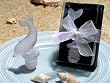 Frosted Resin Dolphin Shape Bottle Stopper