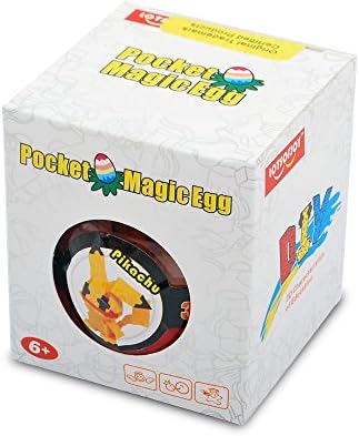 Pocket Magic Egg Series Fighting Pets Pikachu Toy Connection Type Building Blocks