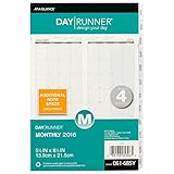 UPC 089138053065 product image for Day Runner Monthly Planning Pages 2016, 12 Months, Loose-Leaf, Size 4, 5.5 x 8.5 | upcitemdb.com