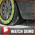 Bottari GripSock SnowSock SnowChain Snow Tyre Cover, Fits Wheel/Tyre Size : 205 / 55 R16