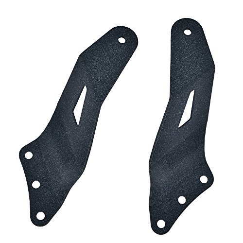 Omotor 1999-2006 Chevy Silverado/GMC Sierra Steel Metal Upper Roof Windshield Mounting Brackets for 52 Inch Cuved Led Work Light Bar SUV Offroad …