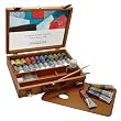 Sennelier Artist Oils Wood Box Set Of 12 40ml