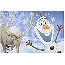 Zak! Designs Placemat with Elsa, Anna and Olaf from Frozen, BPA-free Plastic