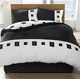 Dreamscene Las Vegas Duvet Cover, Black, King