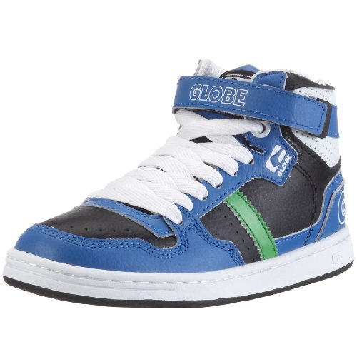 Globe Junior Superfly-Kids Skateboarding Shoe Cobalt/Black GBKFLY 4 UK