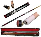 Red Sword Pool Cue w/ Case - Billiards > Cue Sticks > Theme Hardwood