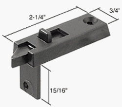 Black Tilt Window Latch for Better Bilt - Package