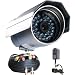 Office Products : 1/3" SONY CCD Night Vision Security IR Audio Camera and Free Power Supply and Free 100ft Video Audio Cable IR31AKC 1OD