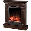 Murdock Electric Fireplace - Walnut