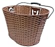 Rattan Bike Basket w/ Quick Release