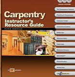 Carpentry - Instructor's Resource Guide - 0826908039