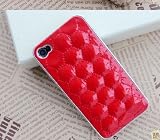 ゴージャスカバー カンボン調 iphone4/4s レッド ルイ・ヴィトン LOUIS VUITTON