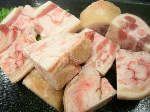 国産 豚足 カット済み 2000g