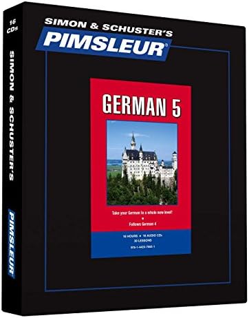 Pimsleur German Level 5 CD: Learn to Speak and Understand German with Pimsleur Language Programs (Comprehensive)