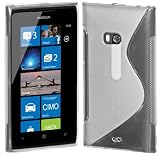 Cimo S-Line Back Flexible TPU Case for Nokia Lumia 900 (AT&T) - Clear