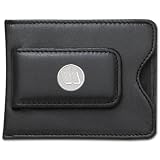Dale Earnhardt Jr #88 ROUND ON BLACK LEATHER MONEY CLIP/CREDIT CARD