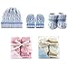 Cableknit Hat, Mitten & Booties Gift Set