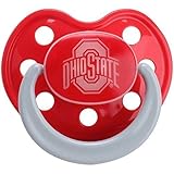 Baby Fanatic Pacifier - Glow In The Dark (2 Pack) - Ohio State University by Baby Fanatic [並行輸入品]