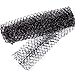 Sparkling Black Glitter Netting | for Parties, Crafting and Everyday (Black)