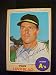 Paul Lindblad Oakland Athletics #127 1968 Topps Signed Autographed Baseball Card