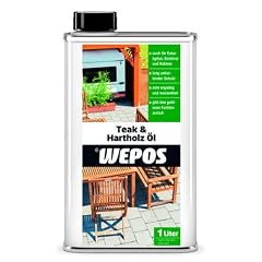 Wepos 04003 Teak- und Hartholz �l 1 Liter