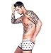 Andyshi Men's Stripe/Stars Printed Boxer Briefs Underwear (pack of 4)