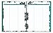 Blue Sky 2015 Barcelona Weekly and Monthly Collegiate Planner, Wire-O Bound, Green Cover, 8.5 x 11 Inches