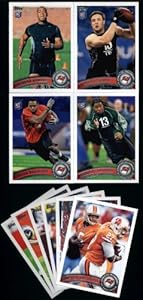 2011 Topps Tampa Bay Buccaneers Complete Team Set (10 Cards)