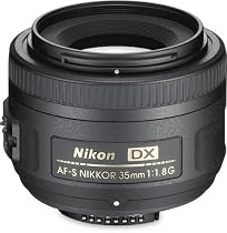 Nikon 35mm f/1.8G AF-S DX Lens for Nikon Digital SLR Cameras