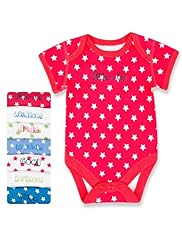 7 Pack Pure Cotton Assorted Slogans Bodysuits