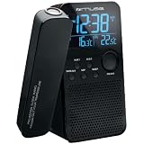 Muse M-180 CR Radio-r�veil avec projection de l'heure / temp�rature Noirpar Muse