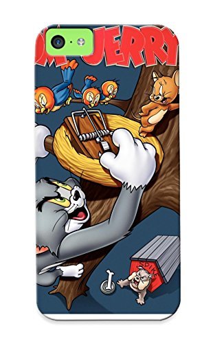Barrhannon Durable Defender Case For Iphone 5c Tpu Cover(tom And Jerry Potlight Information And Dvd Review) Best Gift Choice
