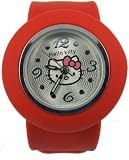 Hello Kitty Slap Watch - Silicone Slap On Watch - Red - Childrens Size