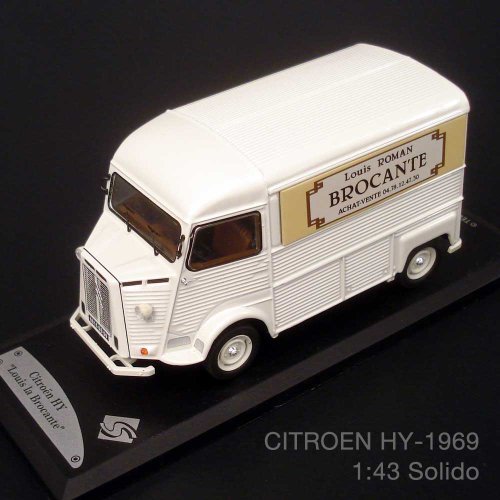 ｼﾄﾛｴﾝ Hトラック＊Louis la Brocante＊1969（グレー）1:43【Solido】