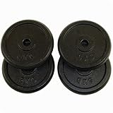 Confidence 20kg Cast Iron Weight Plates (4 x 5kg)
