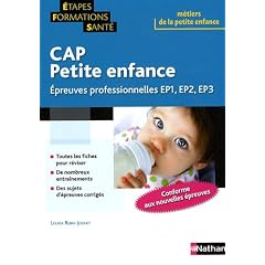 CAP Petite enfance : Epreuves professionnelles EP1, EP2, EP3