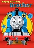 Birthday Card - Thomas The Tank - Brother