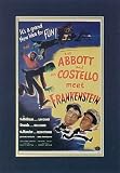 Bud Abbott and Lou Costello Meet Frankenstein Picture Plaque Framed