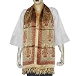 Long Neck Scarf Printed Silk Summer Accessories 22 X 72 inches