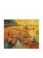 Arte Dal Mondo Pintura al Óleo sobre Linezo Van Gogh Vigneti Rossi